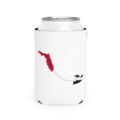 Tunnel Pass Can Cooler Sleeve - Red and Black