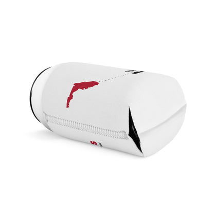 Tunnel Pass Can Cooler Sleeve - Red and Black